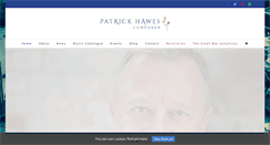 Desktop Screenshot of patrickhawes.com